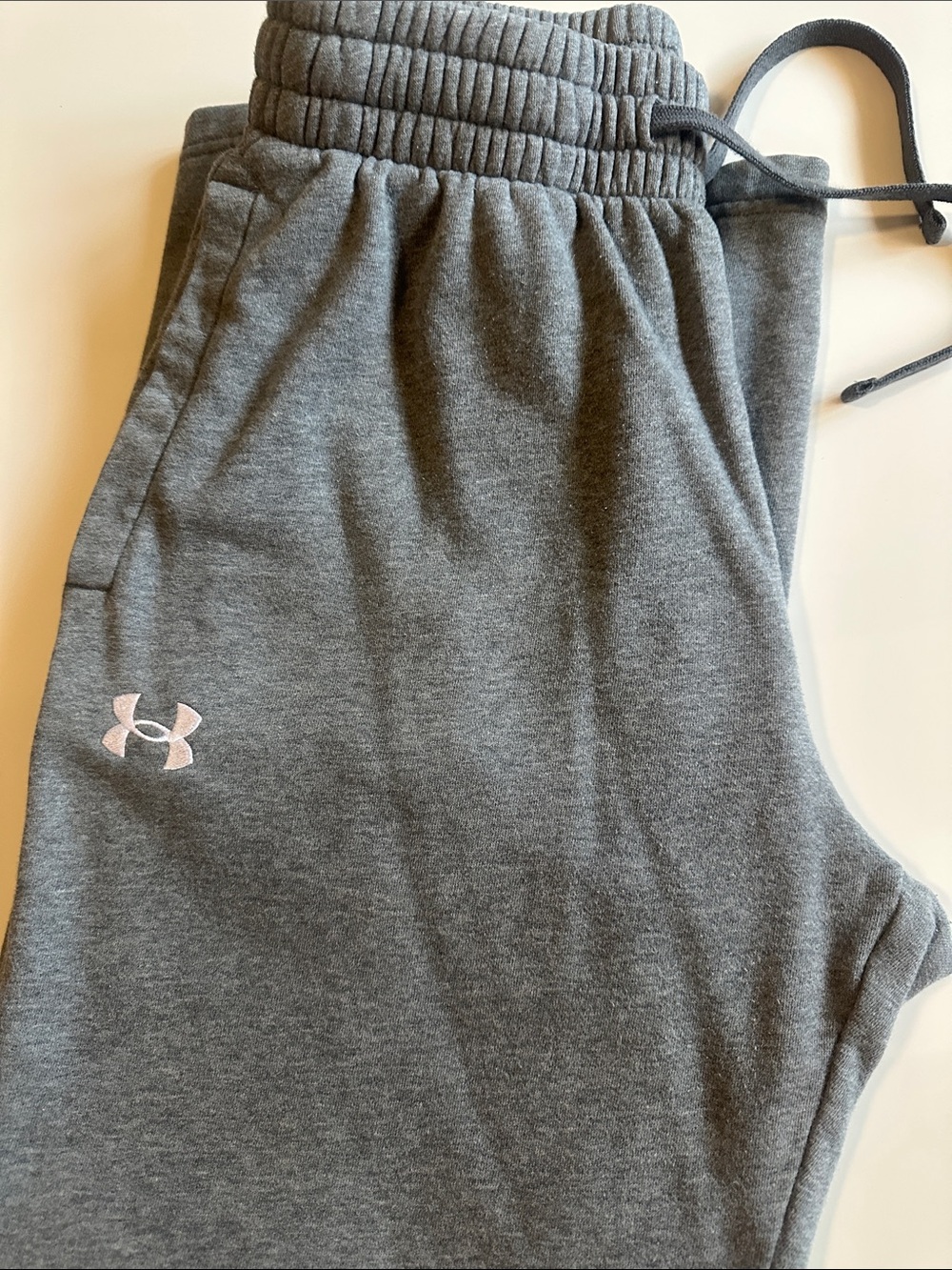Under Armour Charcoal Gray Drawstring Sweatpants